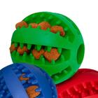 Brinquedo Para Cachorro Bolinha Petiscos Verde 5cm - Casambie