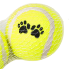 Brinquedo Bolinha de Tênis para Cachorro Nylon Amarela Chalesco