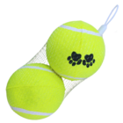 Brinquedo Bolinha de Tênis para Cachorro Nylon Amarela Chalesco