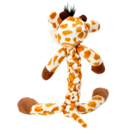 Brinquedo Pelucia Girafa para Cachorro Poliéster Azul Chalesco