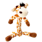 Brinquedo Pelucia Girafa para Cachorro Poliéster Azul Chalesco