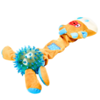 Brinquedo Pelucia Girafa para Cachorro Poliéster Azul Chalesco