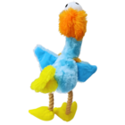 Brinquedo Toys Patinho para Cachorro Poliéster Laranja Chalesco