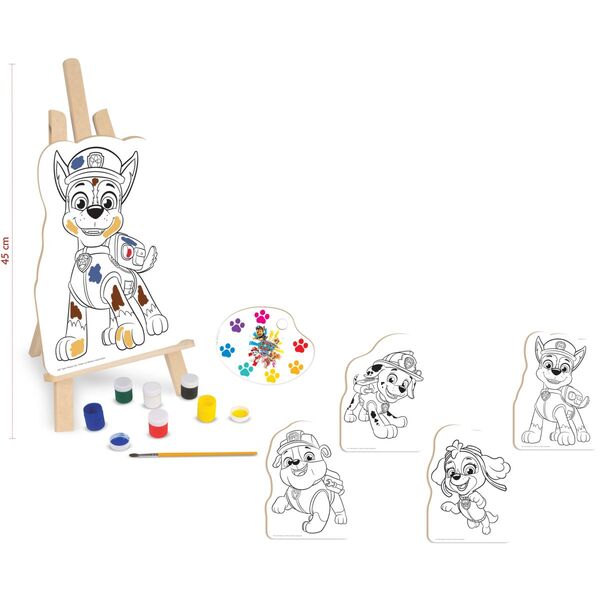 Brinquedo Para Colorir Patrulha Canina Kit De Pintura