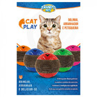 Brinquedo para Gato Bolinha Cat Play em Plástico e Papelão Ve