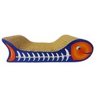 Brinquedo Arranhador Peixe para Gato Celulose Marrom Chalesco