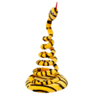 Brinquedo João Bobo para Gato Plástico Amarela Chalesco