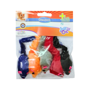 Foto de Brinquedo para Cachorro Ratinhos Coloridos Chalesco