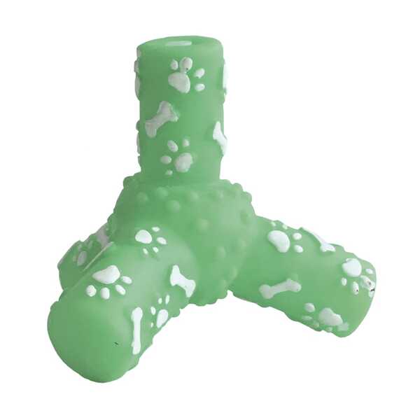 Brinquedo Pet Halteres Tri Vinil Para Cães