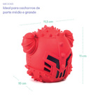 Brinquedo Pet Interativo Madog Gladiador Porta Petisco Ração