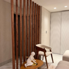 Brise Wpc Interno Cor: Nogueira 2 90m X 7 5cm X 5cm