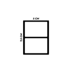 Brise Wpc Interno Cor: Nogueira 2 90m X 7 5cm X 5cm