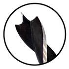 Broca 3 Pontas Tocha Para Madeira 3mm