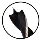 Broca 3 Pontas Tocha Para Madeira 6mm