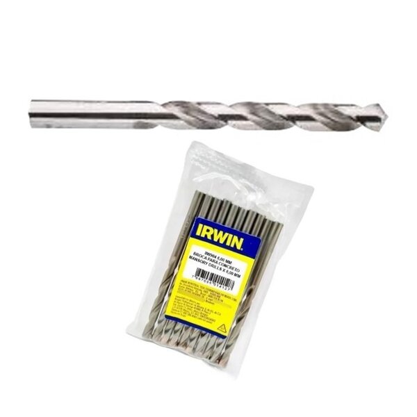 Broca Aço Rápido Din 338 -61 X 3,0 Mm (10 Unidades) - Irwin