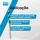 Broca Ar Bosch Pacote 5 Peças 12mm