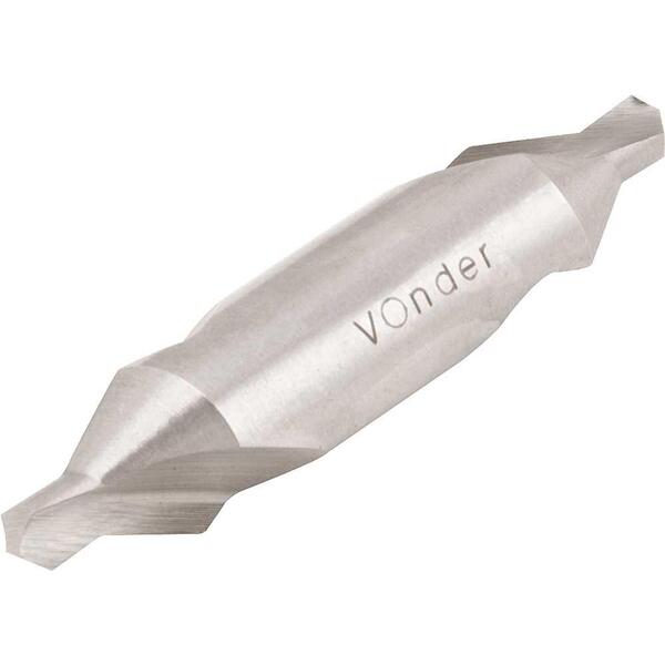 Broca Centro Aço Rápido Din333a 5/16x3/4'' Vonder