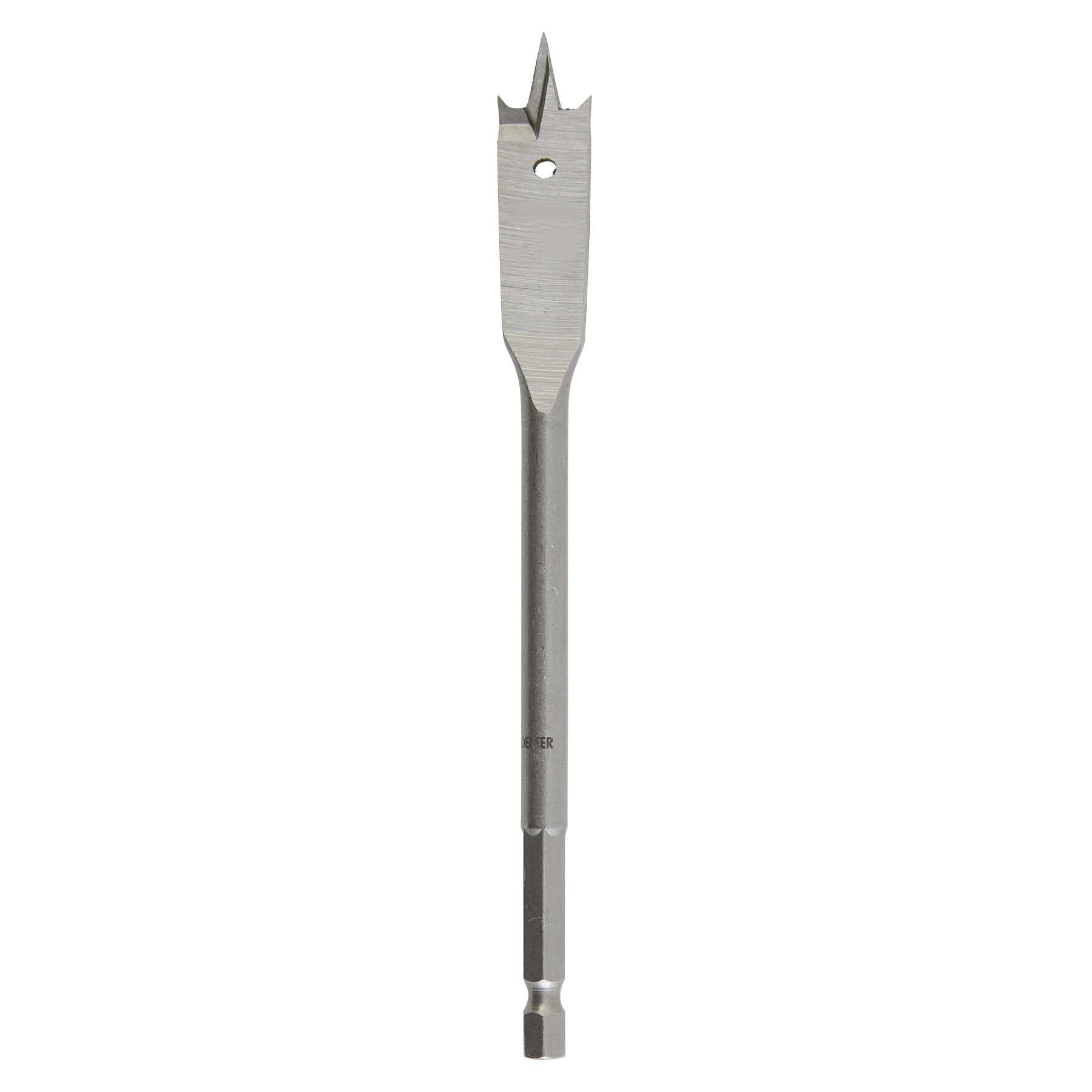 Broca Chata para Madeira 14x152mm com Haste Hexagonal Dexter