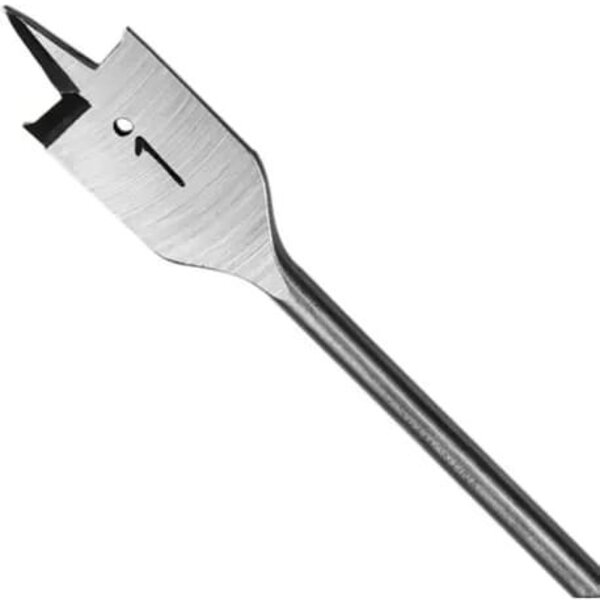 Broca De Aço Chata Para Madeira 1'' - Fertak