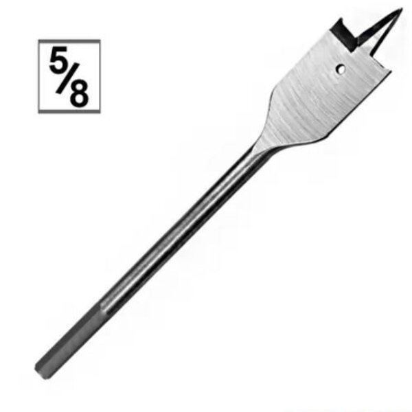Broca De Aço Chata Para Madeira 5/8' - Fertak
