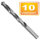 Broca De Aço Rápido 01.0mm Com 10un Din 338 Vila - Unico
