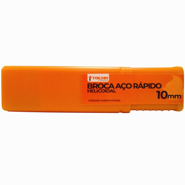 Broca De Aço Rápido Tocha 10mm 05 Unidades