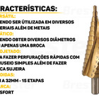 Broca Escalonada 4mm A 32mm 15 Etapas