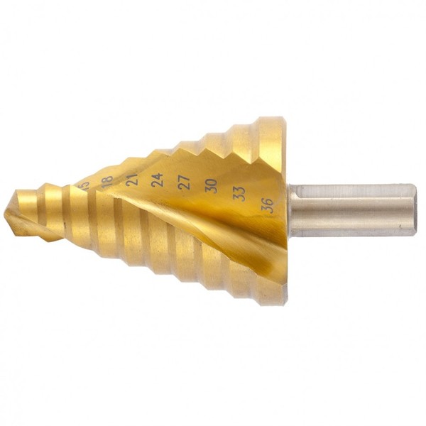 Broca Escalonada Para Chapas Diâmetro De 9 A 36 Mm - Mtx