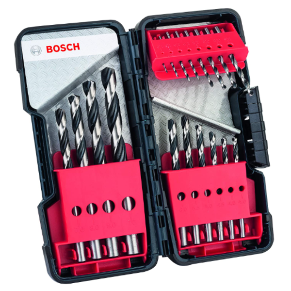 Broca Hss Pointteq Com 18 Peças Toughbox Bosch 2608577350