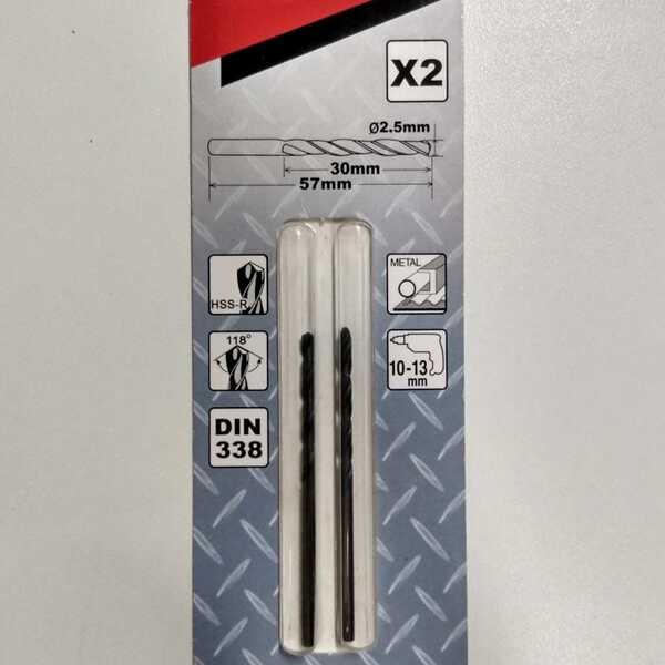 Broca Hss-r (embalagem Com 02 Peças)  D-38314  Makita