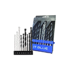 Broca Jogo 9 Pecas Concreto Widea Metal Aco Madeira Le-1924