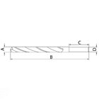 Broca Para Aco 1,0 Mm Tramontina Tramontina