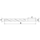Broca Para Aco 13.10 Mm Tramontina Tramontina