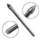 Broca Para Cerâmica E Vidro 3mm Cromada