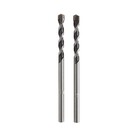 Broca Para Concreto 2 Pcs 3X60 mm Dexter