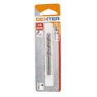 Broca para Metal 4x75mm com Haste Redonda 2 Peças Dexter