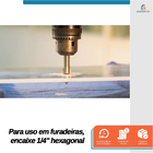 Broca Para Vidro Cerâmica Com Ponta Tungstênio 3mm - Starfer