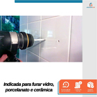 Broca Para Vidro Cerâmica Com Ponta Tungstênio 6mm - Starfer