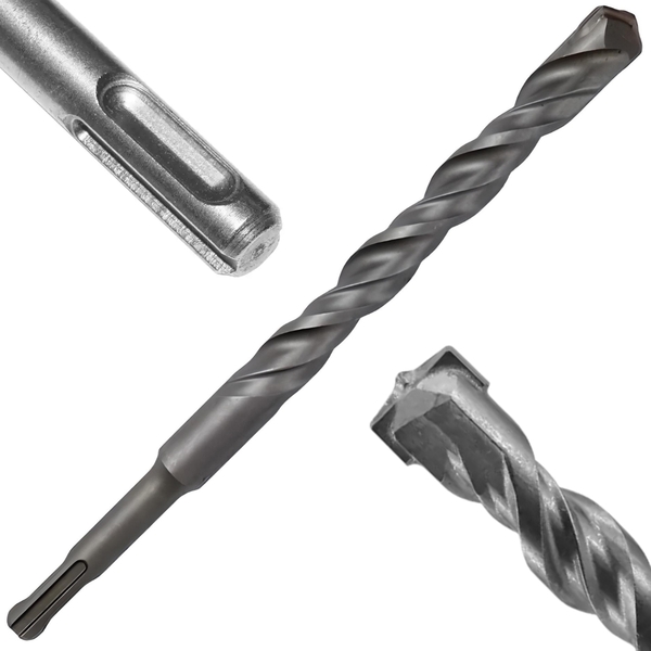 Broca Vídea Fura Parede Concreto 12mm X 160mm Encaixe Sds Plu