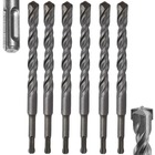 Broca Vídea Fura Parede Concreto 6mm X 160mm Encaixe Sds Plus