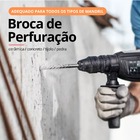 Broca Vídea Fura Parede Concreto 6mm X 160mm Encaixe Sds Plus