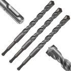 Broca Vídea Fura Parede Concreto 6mm X 160mm Encaixe Sds Plus