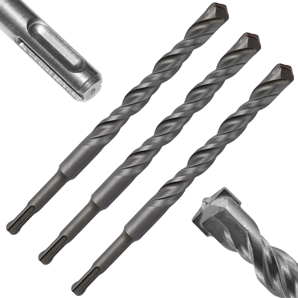 Broca Vídea Fura Parede Concreto 6mm X 160mm Encaixe Sds Plus