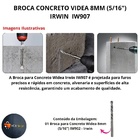 Broca Widea Concreto Alvenaria Irwin 6mm
