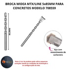 Broca Widea Mtx/line 5x85mm Concreto Tijolo Alvenaria 708559