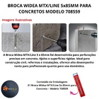 Broca Widea Mtx/line 5x85mm Concreto Tijolo Alvenaria 708559