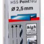 Brocas Metal Bosch Aço Rápido Hss-pointteq 2,5mm