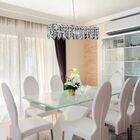 Bronzearte Pendente Paris Cristal Retangular De 4 Lâmpadasg9