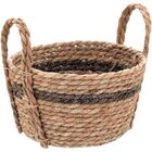 Buana Cesta Decorativa Organizadora Cachepô Fibra Natural 3 P