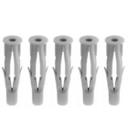 Bucha 10 Nylon - Fu Oca Tijolo Furado Worker Pct 250 Peças